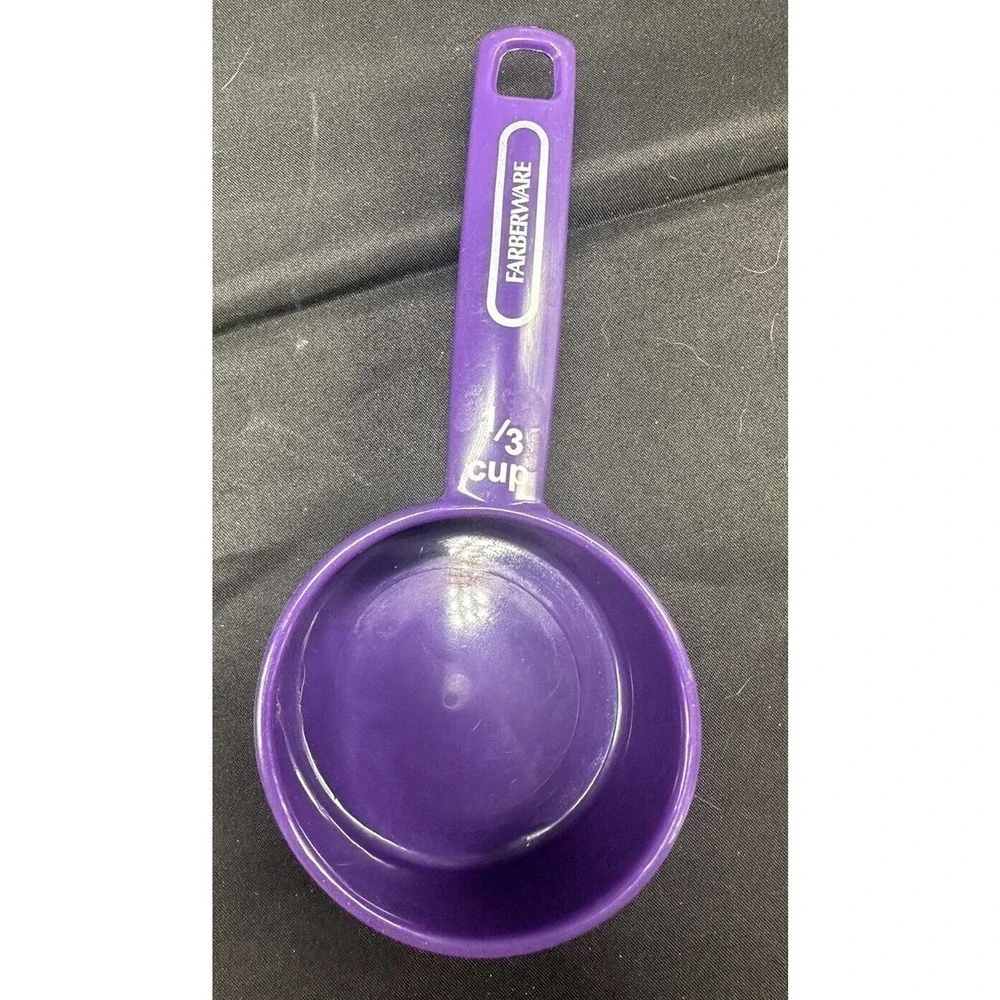 Farberware Professional Plastic Measuring Cups with Coffee Spoon, Set of 5